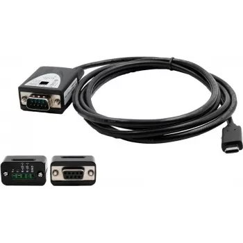 EXSYS Σετ καλωδίου/προσαρμογέα USB 2.0 USB-C σε Σειριακό 1-Port RS-422/485 FTDI Chipset