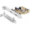 Exsys EX-12003 USB 3.2 Gen 2x2 Type-C PCIe 3.0 x2 Κάρτα Adapter