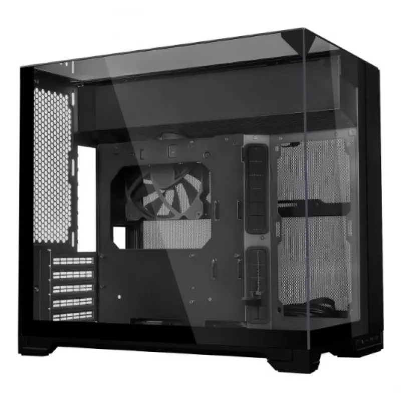 Lian Li O11 Vision-M Micro-ATX Tower, Tempered Glass - Μαύρο