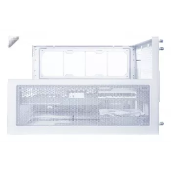 Lian Li O11 Vision-M Micro-ATX Tower, Tempered Glass, Λευκό