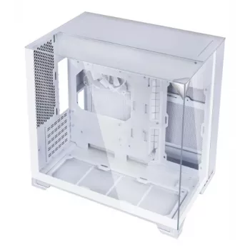 Lian Li O11 Vision-M Micro-ATX Tower, Tempered Glass, Λευκό