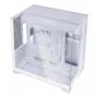 Lian Li O11 Vision-M Micro-ATX Tower, Tempered Glass, Λευκό