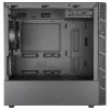 Cooler Master MasterBox MB400L Micro-ATX Mini Tower, ατσάλι, κλειστό πλαϊνό, χωρίς τροφοδοτικό