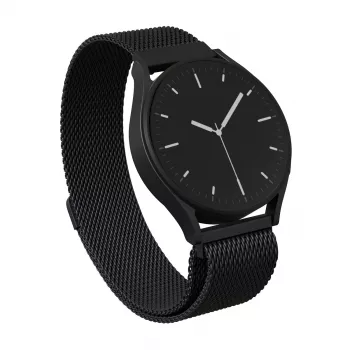 BURGA Metal Mesh Band Universal για Ρολόι 22 mm (Μαύρο)