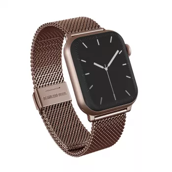 BURGA Metal Mesh Elegance Λουράκι Apple Watch 38/40 mm Roségold