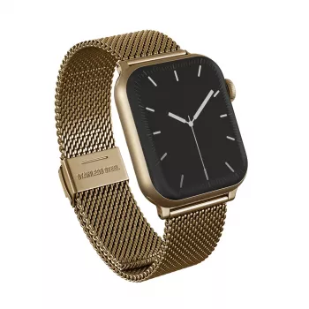 BURGA Metal Mesh Elegance για Apple Watch 42/44 mm (Χρυσό)