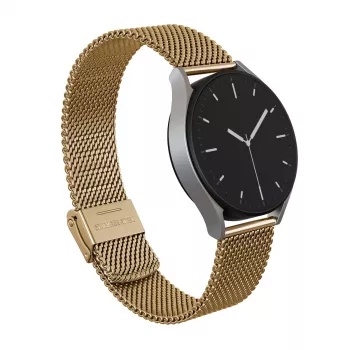 BURGA Metal Mesh Elegance Universal Λουράκι Ρολογιού 22 mm Χρυσό