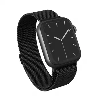 BURGA Metal Mesh Band για Apple Watch 42/44 mm (Μαύρο)