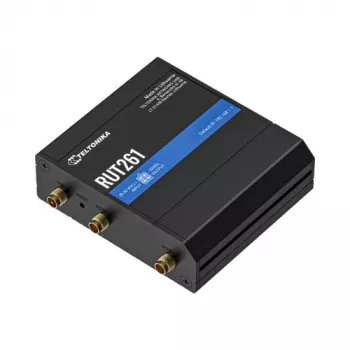 Teltonika Βιομηχανικός Router RUT261 - 4G LTE Cat 6, Wi-Fi 4, Dual SIM, Τροφοδοτικό EU