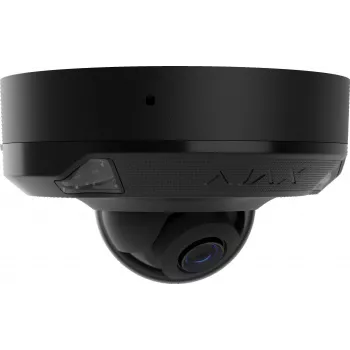 AJAX Δικτυακή Κάμερα DomeCam Mini HL (8 MP/2,8 mm) Μαύρη