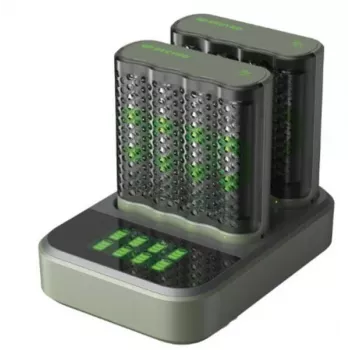GP Battery M452 Σταθμός Φόρτισης Στρογγυλών Στοιχείων NiMH Micro AAA Mignon AA (GPRCKCHM452D457)