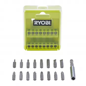 Ryobi RAK17SD σετ μυτών κατσαβιδιού 17 τεμ.