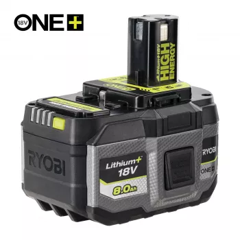 RYOBI ONE+ 18V 8,0 Ah HIGH ENERGY μπαταρία ιόντων λιθίου RB1880T