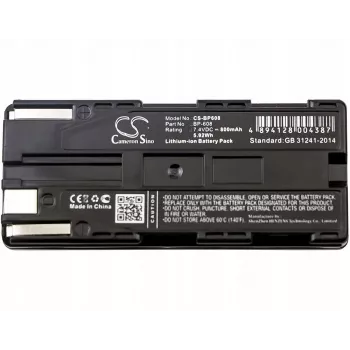 CAMERON SINO μπαταρία αντικατάστασης BP-608 BP-608A για Canon DM-MV1 DM-MV10 MV20 ES65