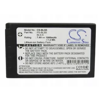 Cameron Sino μπαταρία Type BLS-5 / BLS-50 / PS-BLS5 για Olympus