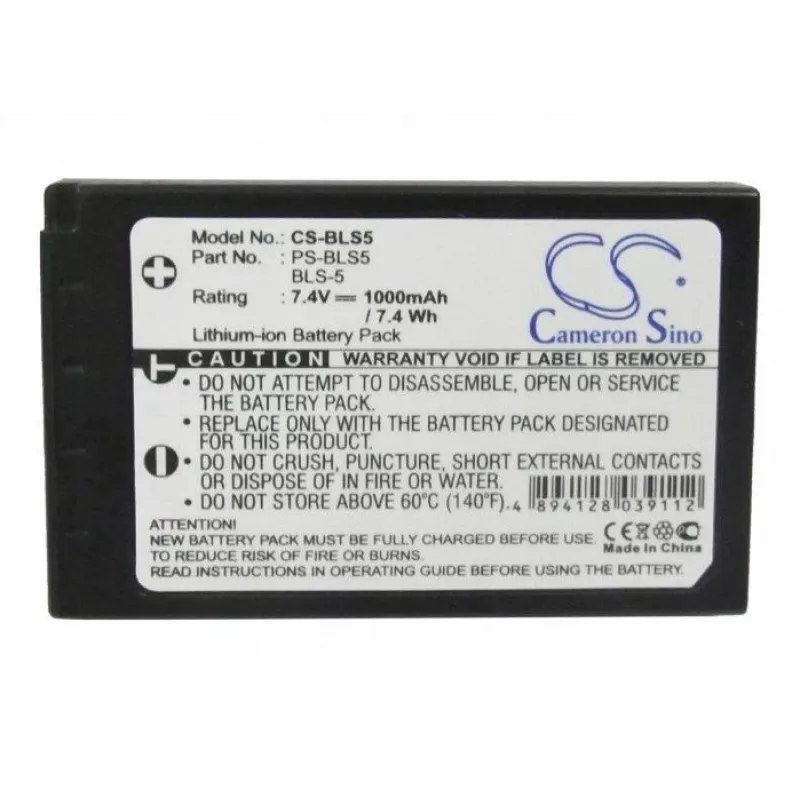 Cameron Sino μπαταρία Type BLS-5 / BLS-50 / PS-BLS5 για Olympus