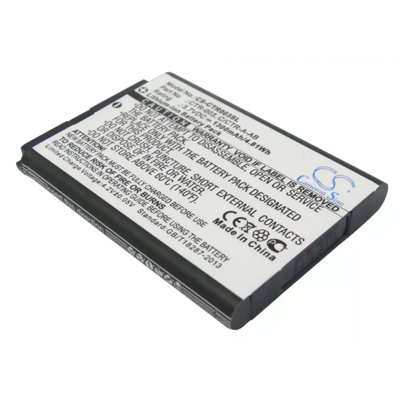 Cameron Sino μπαταρία CTR-003 για Nintendo 3DS, 2DS XL, Switch Pro Controller
