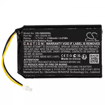 Cameron Sino ανταλλακτική μπαταρία 1200mAh 3,7V για Garmin Nuvi 30 50 52 55 51 LM LMT, Mitac Mio Spirit 8500 LM