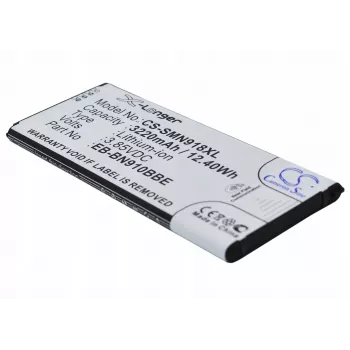 Cameron Sino Μπαταρία EB-BN910BBE για Samsung Galaxy Note 4 (3220 mAh, 3,85 V, Li-Ion, Μαύρο)
