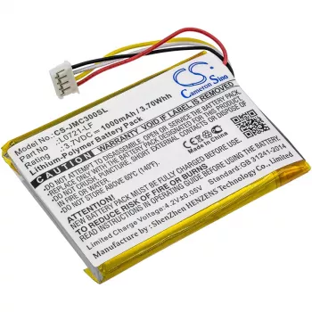Cameron Sino Ανταλλακτική Μπαταρία για JBL Clip 3, Clip 3AN, Clip 3SAND (L0721-LF / CS-JMC300SL) - 1000mAh 3,7V Li-Po