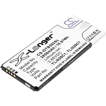 Cameron Sino Μπαταρία αντικατάστασης TLi028C1 TLi028C7 για Alcatel 1B 2020 OT-5002 OT-5002A AT&T CS-OTB502SL
