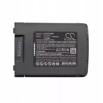 CAMERON SINO ανταλλακτική μπαταρία για Zebra TC22/TC27 (BT-000473, BTRY-TC2L-2XMAXX-01) - Εκτεταμένη χωρητικότητα 6100mAh - Μαύρο