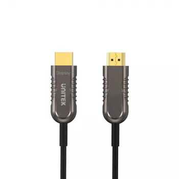 UNITEK Premium HDMI 60m Active Optical Cable - Μαύρο