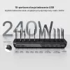 UNITEK 10-Port USB-C & USB-A 240W σταθμός φόρτισης
