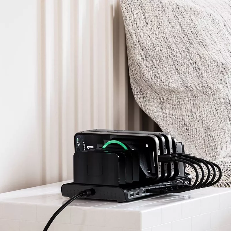 UNITEK 10-Port USB-C & USB-A 240W σταθμός φόρτισης