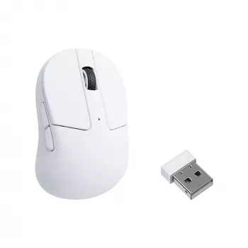 Keychron M4-A24 PixArt 3950 8K Ασύρματο Gaming Ποντίκι Λευκό