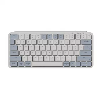 Keychron B1 Pro Ultra-Slim Ασύρματο Μηχανικό Πληκτρολόγιο Λευκό-Μπλε