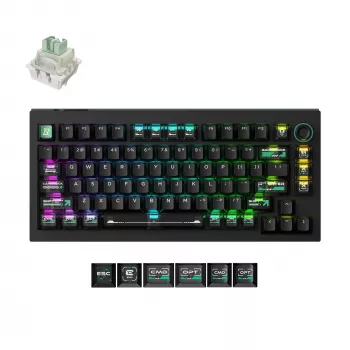 Keychron L5W-W1 Lemokey Magnetic Cyber 75% Hall Effect Gaming Πληκτρολόγιο