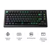 Keychron L5W-W1 Lemokey Magnetic Cyber 75% Hall Effect Gaming Πληκτρολόγιο