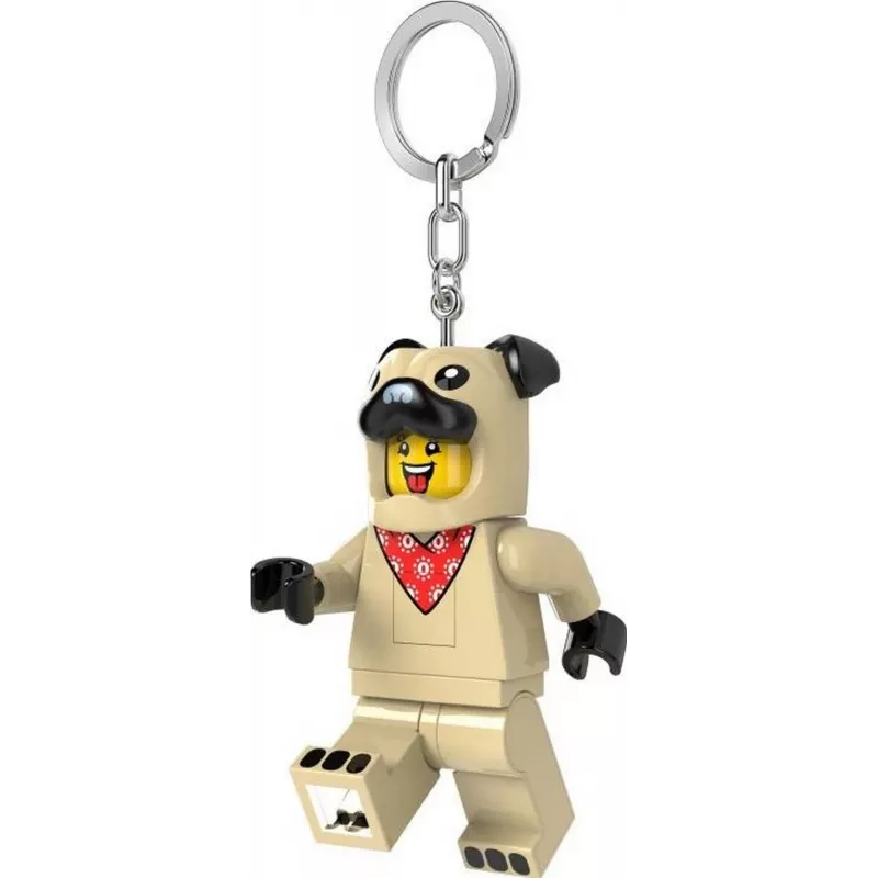 LEGO Minifigures Pug Μπρελόκ με LED Φως LGL-KE213H