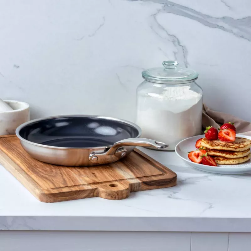 GreenPan Premiere τηγάνι 20 cm ανοξείδωτο ατσάλι (CC003816-001)