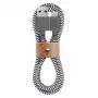 Native Union Belt Cable USB-A σε USB-C 1,2 m Zebra