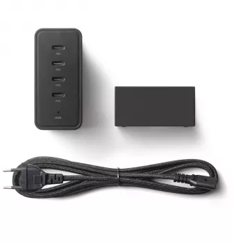 Native Union 140W Type-C PD GaN γρήγορος φορτιστής επιτραπέζιος μαύρος