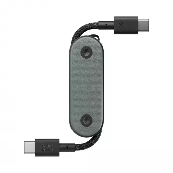 Native Union Pocket Cable USB-C σε USB-C 17 cm Slate Green