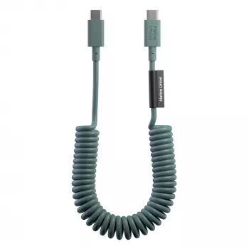 Native Union Pop Cable USB-C σε USB-C 1,2m 60W Slate Green