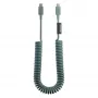 Native Union Pop Cable USB-C σε USB-C 2,4m 60W Slate Green