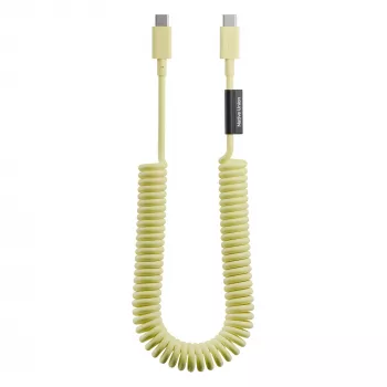 Native Union Pop Cable USB-C σε USB-C 2,4m 60W Lemon