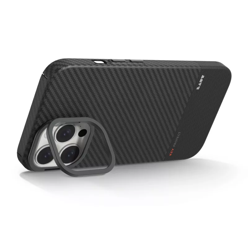 Laut Kev Protect Θήκη για iPhone 16 Pro Max, συμβατή με MagSafe, Μαύρο