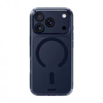 LAUT Crystal Fluro Θήκη για iPhone 17 Pro, Clear Midnight, Συμβατό με MagSafe