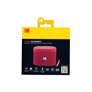 KODAK SoundBrix Ασύρματο Ηχείο Stack Reverb Red
