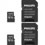 Philips MicroSDXC 2-Πακέτο 64GB Class 10 UHS-I U1 με Adapter