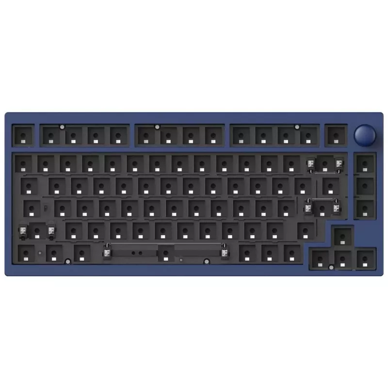 Keychron P1P-O1 75% Lemokey Super Red Switch Navy Blue Μηχανικό Πληκτρολόγιο