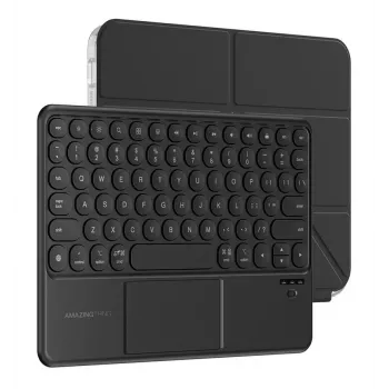 AMAZINGTHING Minimal Case KeyLite Combo Θήκη με πληκτρολόγιο για iPad Air 11 M2/M3/M4 (2024/2025/2026) - Μαύρο