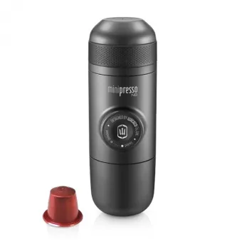 WACACO Minipresso NS φορητή μηχανή εσπρέσο για κάψουλες Nespresso, μαύρο