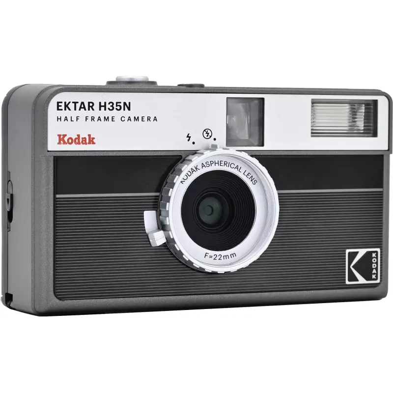 Kodak EKTAR H35N Μηχανή Ριγέ Μαύρο