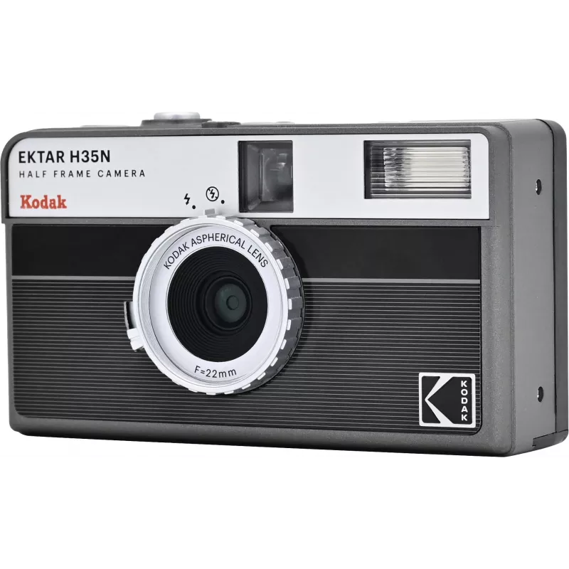 Kodak EKTAR H35N Μηχανή Ριγέ Μαύρο
